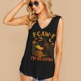 F CAW F Crow I'm Reading Book Lover Fall Women's V-Neck Tank Top F CAW F Crow I'm Reading Book Lover Fall Women's V-Neck Tank Top