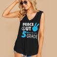 Fifth Grade Graduation Peace Out 5th Grade Boys Women's V-Neck Tank Top