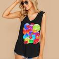 Frutiger Aero Aesthetic Tech Orb Pattern Heart Cherry Lips Women's V-Neck Tank Top Frutiger Aero Aesthetic Tech Orb Pattern Heart Cherry Lips Women's V-Neck Tank Top