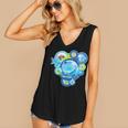 Frutiger Aero Metro Abstract Maximalism 2000s Nostalgia Women's V-Neck Tank Top Frutiger Aero Metro Abstract Maximalism 2000s Nostalgia Women's V-Neck Tank Top