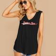 Frutiger Aero Retro Digital Aesthetic Y2K Vintage Varsity Women's V-Neck Tank Top