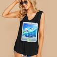 Frutiger Aero Skeuomorphism User Interface Nostalgia Women's V-Neck Tank Top Frutiger Aero Skeuomorphism User Interface Nostalgia Women's V-Neck Tank Top