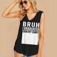 Funny College School Graduation 2025 I Graduated Sign My Women's V-Neck Tank Top