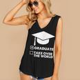 Funny Graduate Joke Mens Womens Graduation Gifts Women's V-Neck Tank Top
