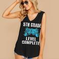 Gamer Graduation 5th Grade Level Complete Video Games Boys Women's V-Neck Tank Top