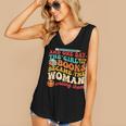 The Girl With The Books Became The Woman Writing Them Women's V-Neck Tank Top The Girl With The Books Became The Woman Writing Them Women's V-Neck Tank Top