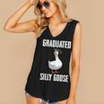 Graduated Silly Goose Student Graduation 2026 Grad Women's V-Neck Tank Top
