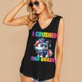 Graduation I Crushed 2nd Grade Unicorn Girls Grad Magical Women's V-Neck Tank Top
