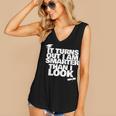 Graduation Graduation I'm Smarter Than I Look Women's V-Neck Tank Top