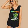Graduation Preschool DinosaurRex Crushed It Boys Grad Women's V-Neck Tank Top
