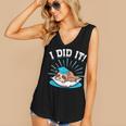 Graduation Did It Sloth Graduate Animal Sloths Sloth Women's V-Neck Tank Top