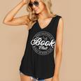 What Happens In Book Club Stays In Book Club Book Lover Women's V-Neck Tank Top