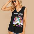 Happy Last Days Of School Graduation Class 2022 Unicorn Girl Women's V-Neck Tank Top