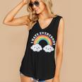 I Hate Everybody Rainbow Sarcastic Grumpy Introvert Women's V-Neck Tank Top I Hate Everybody Rainbow Sarcastic Grumpy Introvert Women's V-Neck Tank Top