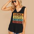 Hema Definition Like A Book Club With Swords Women's V-Neck Tank Top