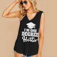 I'm One Degree Hotter Graduation Gag Seniors T-Shirt Women's V-Neck Tank Top