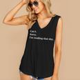 I'm Reading That Day For Book Lovers And Readers Women's V-Neck Tank Top