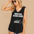 Industrial Degree Loading Student Graduation Women's V-Neck Tank Top