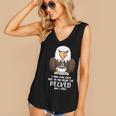 Introvert Eagle And Coffee Lovers Women's V-Neck Tank Top Introvert Eagle And Coffee Lovers Women's V-Neck Tank Top