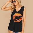 Introvert Retro Sunset Capybara Tee Women's V-Neck Tank Top Introvert Retro Sunset Capybara Tee Women's V-Neck Tank Top