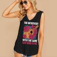 Introvert Singers Singing Sad Song Classical Music Lovers Women's V-Neck Tank Top Introvert Singers Singing Sad Song Classical Music Lovers Women's V-Neck Tank Top
