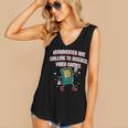 Introverted But Willing To Discuss Video Games Introvert Women's V-Neck Tank Top