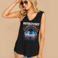 Introvert's Best Friend Noise-Canceling Headphones Women's V-Neck Tank Top