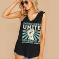Introverts Unite Separately Introverted Antisocial Women's V-Neck Tank Top
