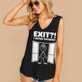 Irony Sarcasm Introvert Dry Humor Comic Cartoon Geek Nerd Women's V-Neck Tank Top Irony Sarcasm Introvert Dry Humor Comic Cartoon Geek Nerd Women's V-Neck Tank Top