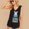I Just Want To Read Books And Pet My Rabbit Women's V-Neck Tank Top I Just Want To Read Books And Pet My Rabbit Women's V-Neck Tank Top