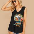 Keep Calm And Remember The 80s Retro Vintage Nostalgia Women's V-Neck Tank Top Keep Calm And Remember The 80s Retro Vintage Nostalgia Women's V-Neck Tank Top