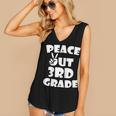 Kids Kids Peace Out 3Rd Grade For Graduation Women's V-Neck Tank Top