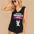 Kids Preschool Graduate 2018 Unicorn Dab Graduation Pre-K TShirt Women's V-Neck Tank Top