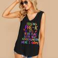 Kids So Long Kindergarten Here I Come Pre-K Graduation Graduate Women's V-Neck Tank Top