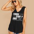 I Know How The Story Ends Book Of Revelation Jesus Is King Women's V-Neck Tank Top I Know How The Story Ends Book Of Revelation Jesus Is King Women's V-Neck Tank Top