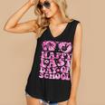 Last Day Of School Teacher Students School Graduation Groovy Women's V-Neck Tank Top