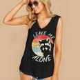 Leave Me Alone Raccoon Lover Introvert Antisocial Shy INTP Women's V-Neck Tank Top Leave Me Alone Raccoon Lover Introvert Antisocial Shy INTP Women's V-Neck Tank Top