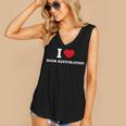 I LOVE BOOK RESTORATION Women's V-Neck Tank Top