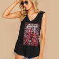 Marvel Spider-Man Eddie Brock Carnage Comic Book Cover Women's V-Neck Tank Top