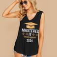Mastered It 2024 Masters Degree Graduation Graduate Mba Women's V-Neck Tank Top