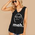 Meh Shirt Teacher Idea College Geek Graduation Tshirt Women's V-Neck Tank Top