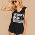 Microbiologist Microbiology Major Graduation Men Women's V-Neck Tank Top