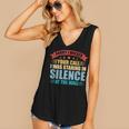 I Missed Your Call i Was Staring In Silence Introvert Women's V-Neck Tank Top I Missed Your Call i Was Staring In Silence Introvert Women's V-Neck Tank Top