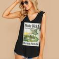 Moby Dick Book Cover Illustration Women's V-Neck Tank Top