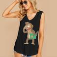 Monkey With a Book Women's V-Neck Tank Top Monkey With a Book Women's V-Neck Tank Top