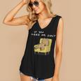 If You Need Me Don’t Introvert Capybara Sarcastic Women's V-Neck Tank Top