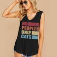 No People Only Cats Introvert Women's V-Neck Tank Top No People Only Cats Introvert Women's V-Neck Tank Top
