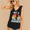 Not A Hugger Cactus Introvert Antisocial Women's V-Neck Tank Top Not A Hugger Cactus Introvert Antisocial Women's V-Neck Tank Top
