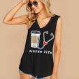 Nurse Life Graphic Nursing School Graduation Women's V-Neck Tank Top