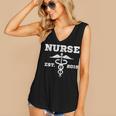 Nurse Nursing GraduationShirt Nurse Est 2018 Women's V-Neck Tank Top